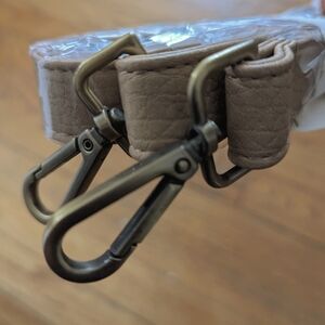 Beige Handbag Strap Replacement